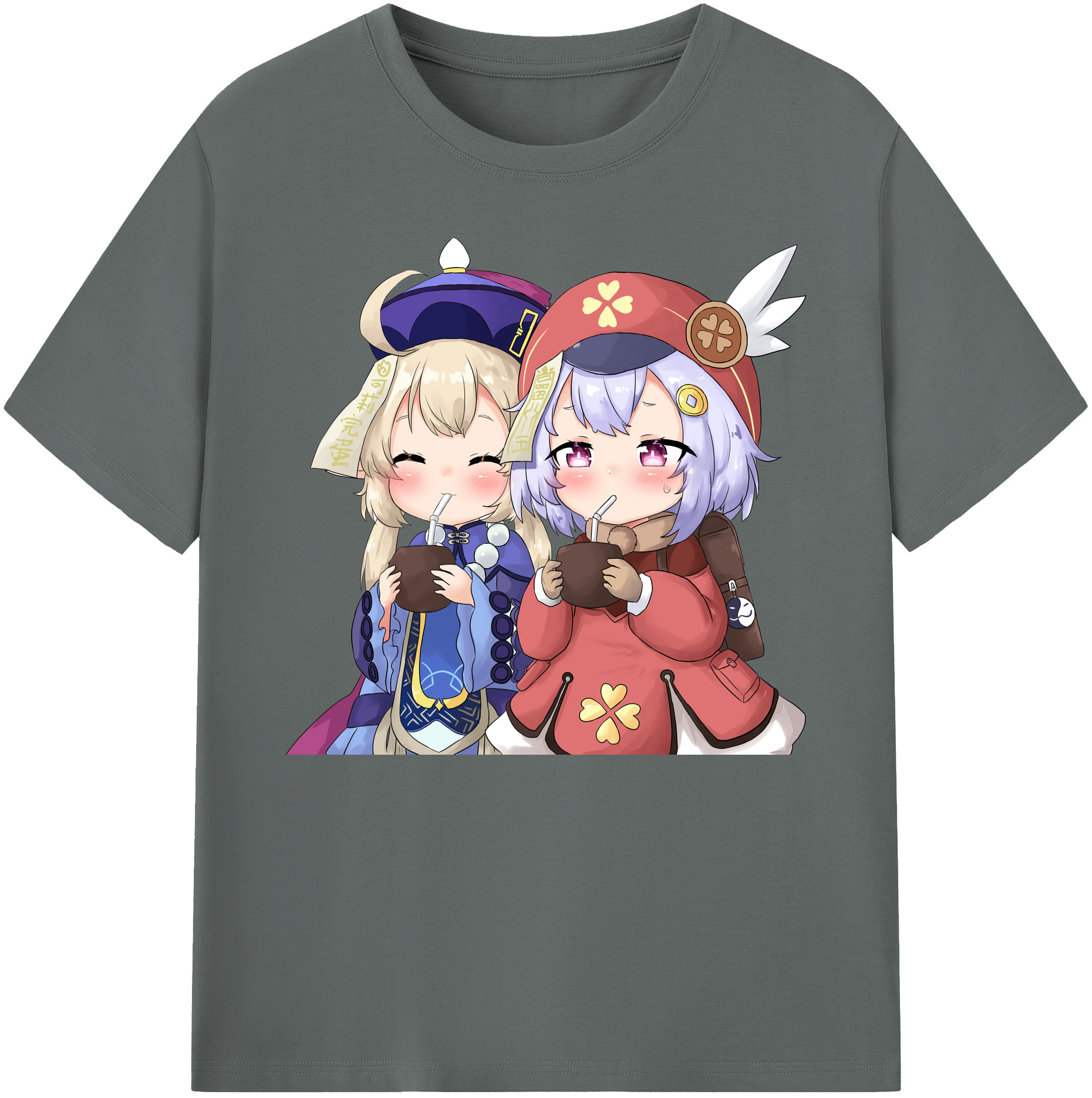 げんし神 七七 なな  genshin Nana 綿100％ メンズ半袖Tシャツ｜肌触りやわらか＆通気性